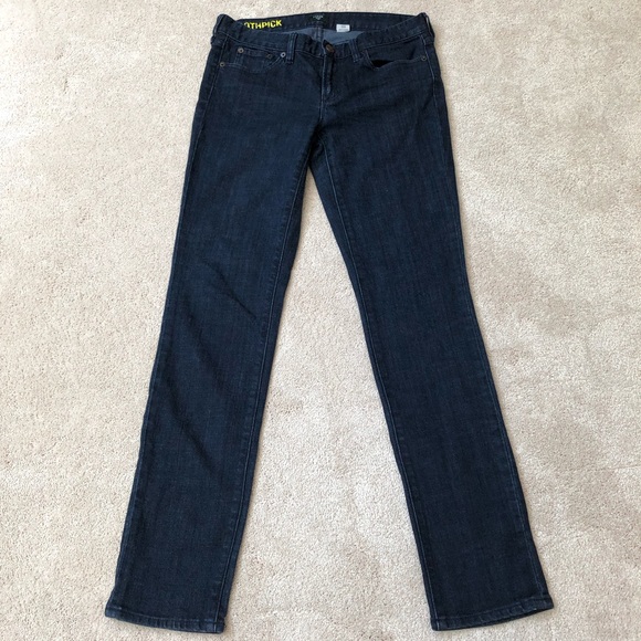 J. Crew Toothpick Stretch Jeans - Size 29 - Picture 2 of 6